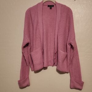 QED London Light Pink Women's Cardigan